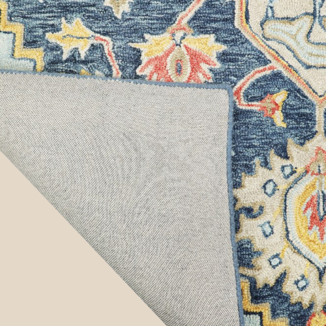 Darya Hand Tufted Wool Rug - 5 x 8