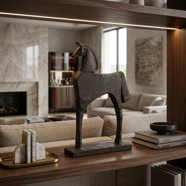 Patina Heritage Horse Statue