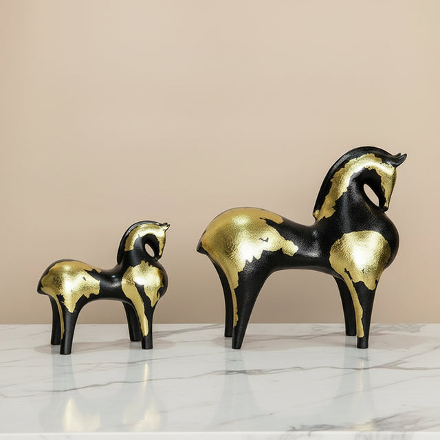 Leopold's Stallion Statues