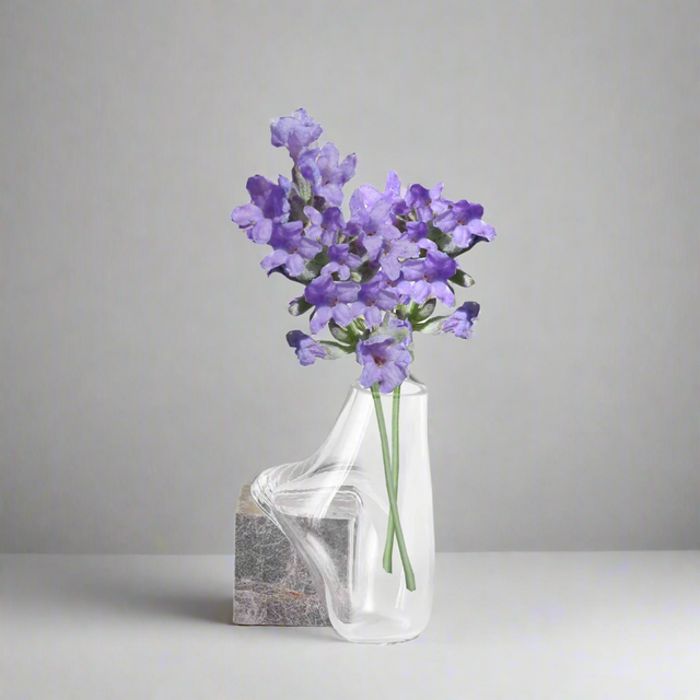 Marbella Curve Glass Vase