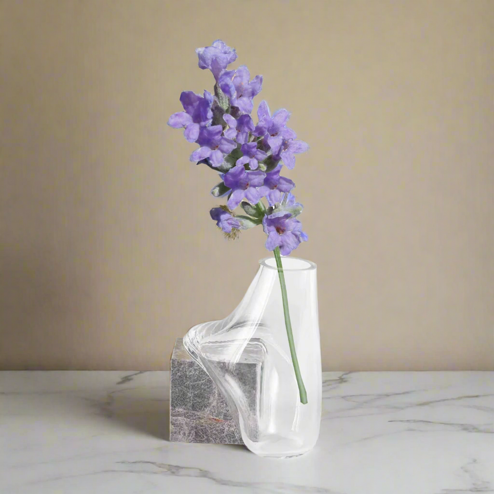 Marbella Curve Glass Vase