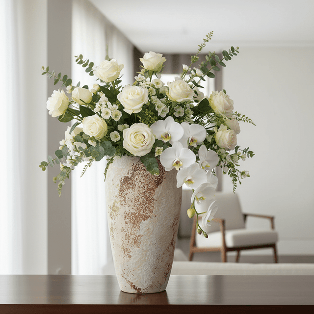 Antiqua Patina Ceramic Vase Vase - Palatium Lux