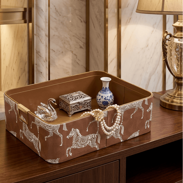 Arabian Royale Storage Box Organizer leather - Palatium Lux