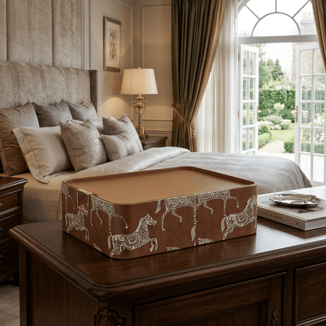 Arabian Royale Storage Box Organizer leather - Palatium Lux