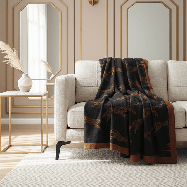 Atelier Sauvage Throw Blanket - Palatium Lux