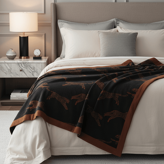 Atelier Sauvage Throw Blanket - Palatium Lux