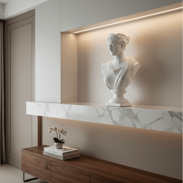 Athena Resin Statue - Palatium Lux