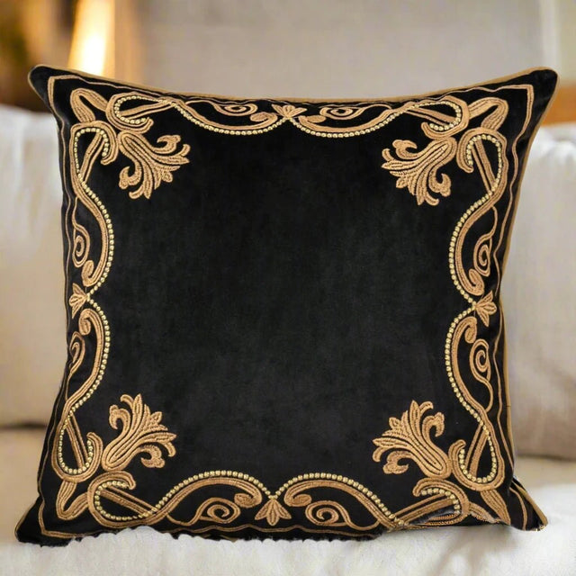 Baroque Embroidered Pillow Cover Pillow Cover - Palatium Lux