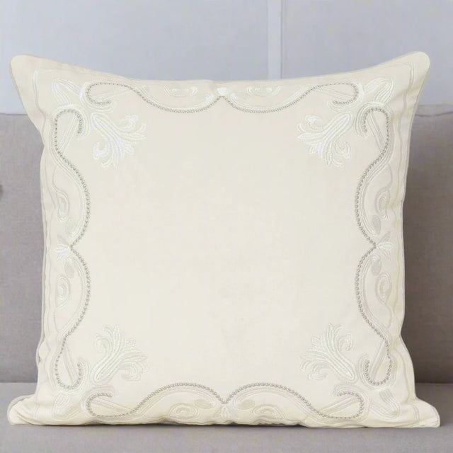 Baroque Embroidered Pillow Cover Pillow Cover - Palatium Lux
