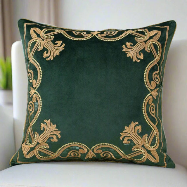 Baroque Embroidered Pillow Cover Pillow Cover - Palatium Lux