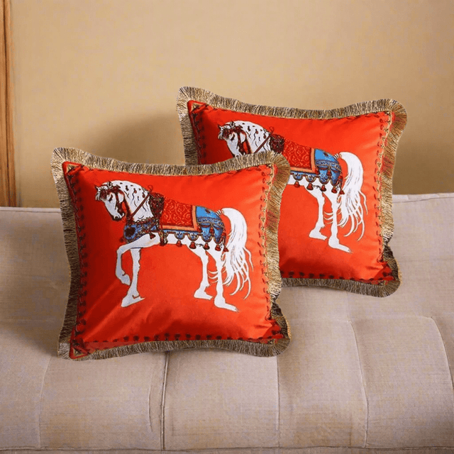 Black Velvet Cavalier Pillow Cover pillow covers - Palatium Lux