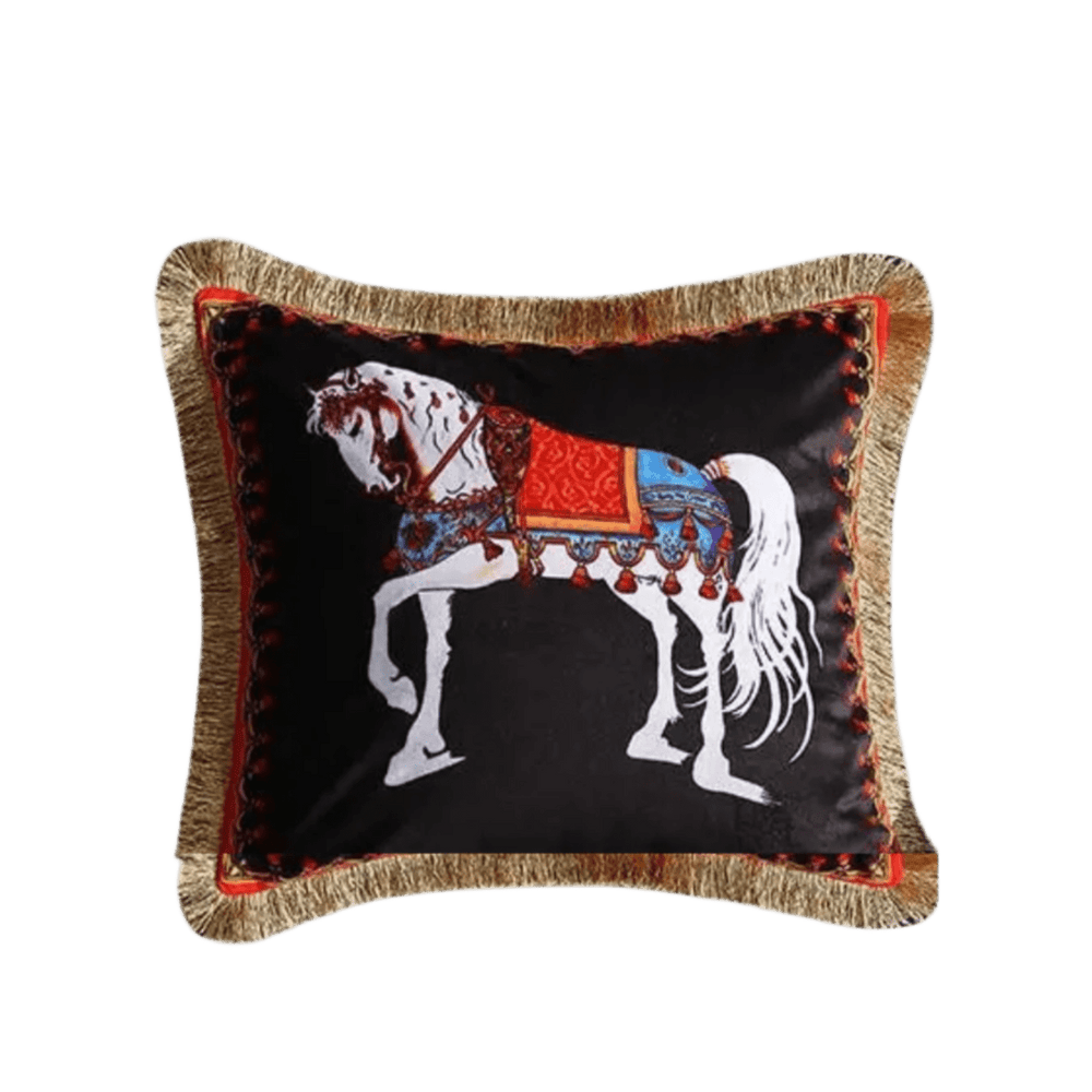 Black Velvet Cavalier Pillow Cover pillow covers - Palatium Lux