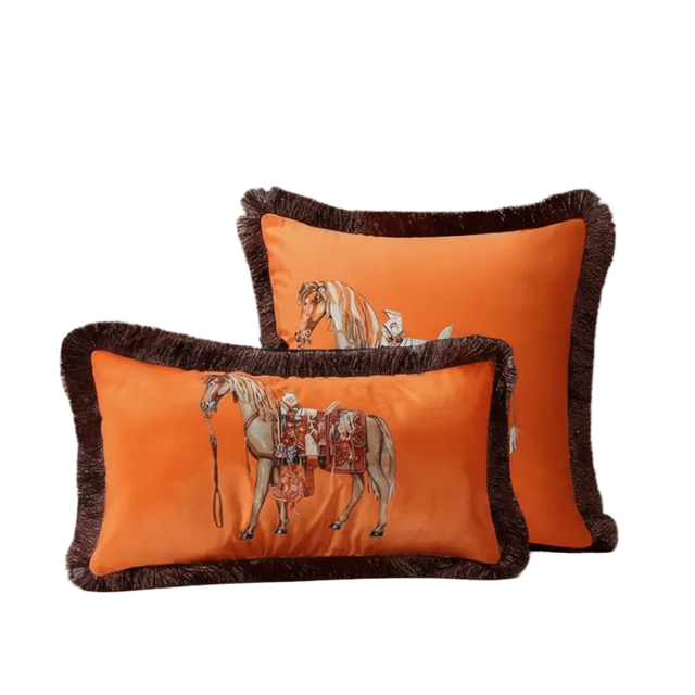 Cavalier Charm Pillow Cover pillow covers - Palatium Lux
