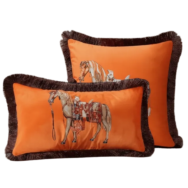 Cavalier Charm Pillow Cover pillow covers - Palatium Lux
