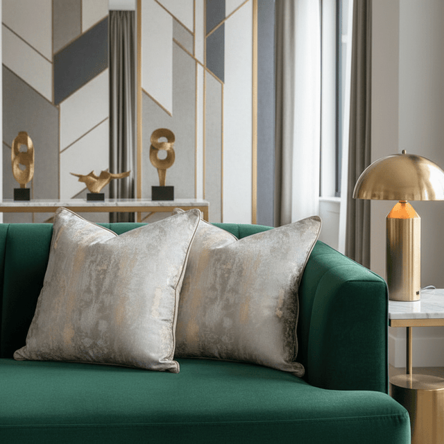 Champagne Mist Pillow Cover pillow covers - Palatium Lux