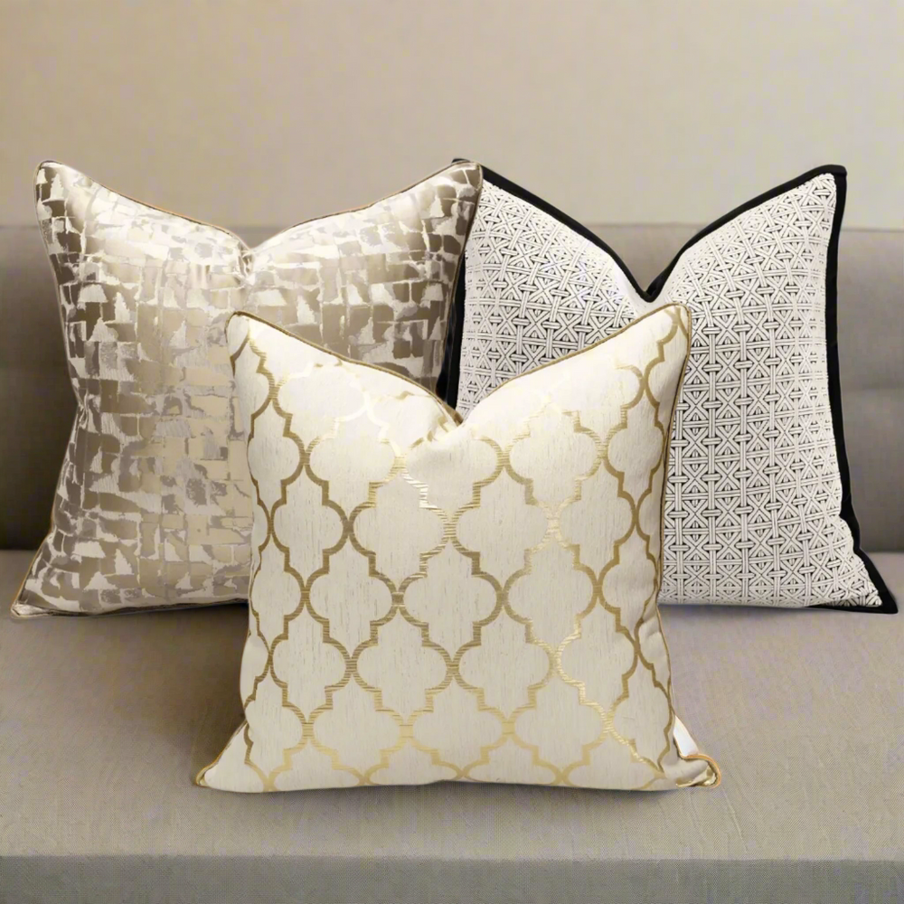 Champagne Mist Pillow Cover pillow covers - Palatium Lux