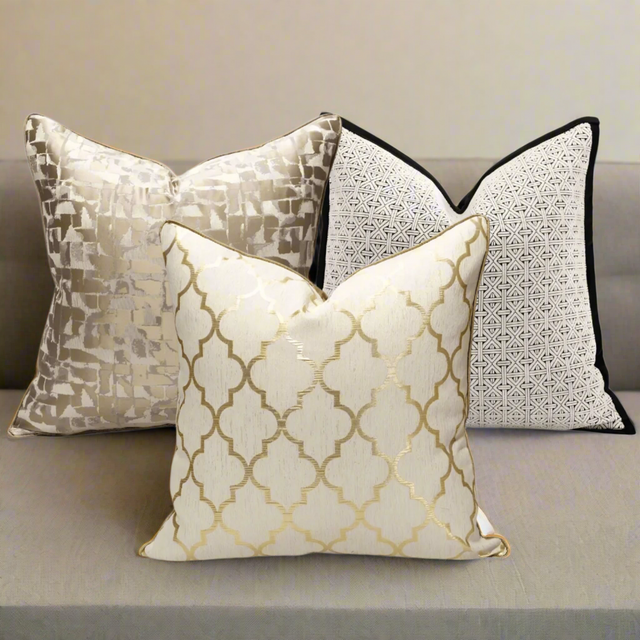 Champagne Mist Pillow Cover pillow covers - Palatium Lux