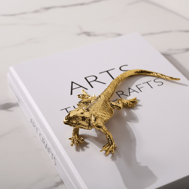 Charming Little Lizard Statue statue - Palatium Lux