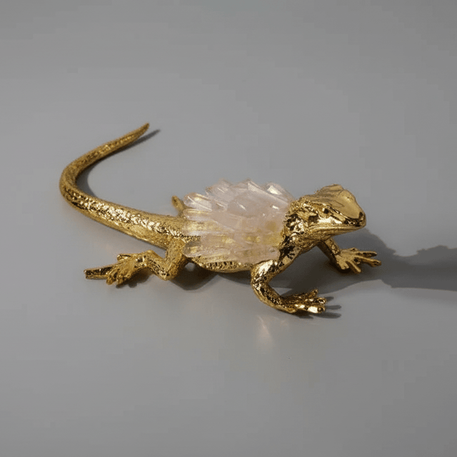 Charming Little Lizard Statue statue - Palatium Lux