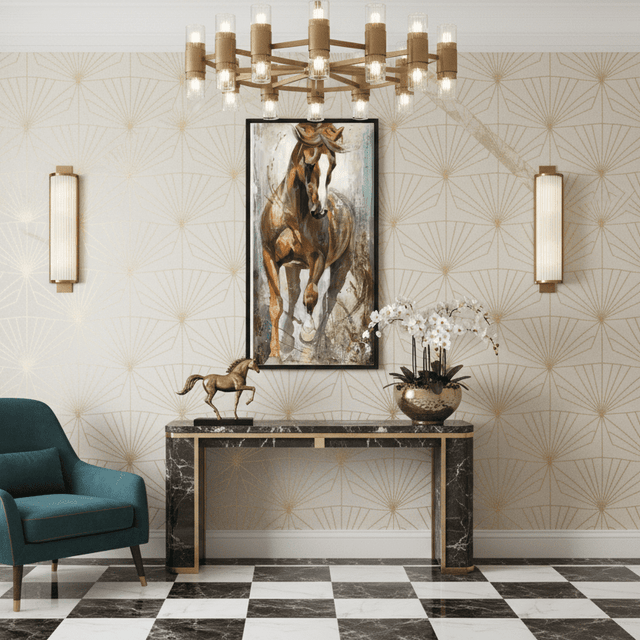 Chestnut Wild Spirit Canvas canvas - Palatium Lux