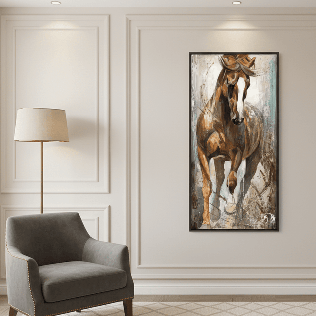 Chestnut Wild Spirit Canvas canvas - Palatium Lux