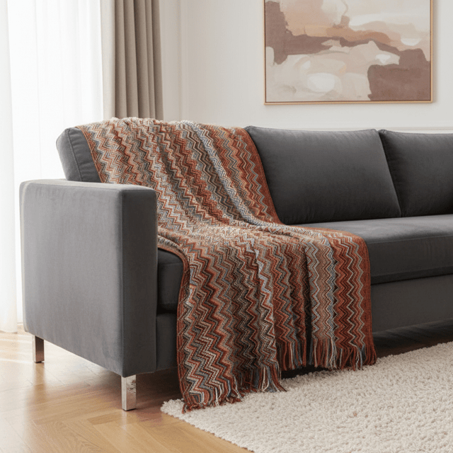 Chevron Cascade Blanket blanket - Palatium Lux