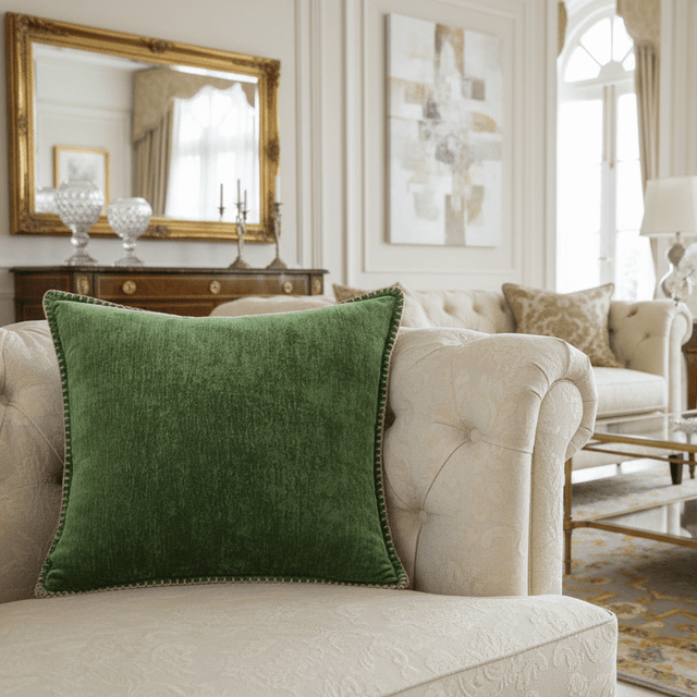 Classic Chenille Velvet pillow covers - Palatium Lux