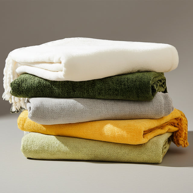 Classy Chenille Throw Blanket blanket - Palatium Lux