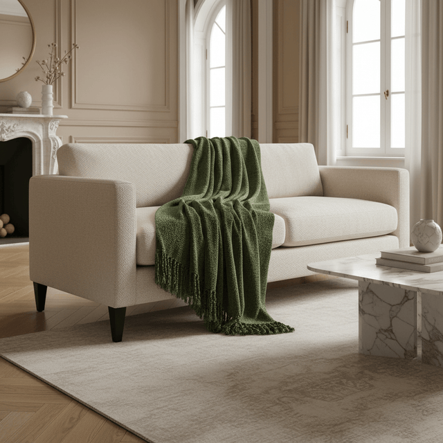 Classy Chenille Throw Blanket blanket - Palatium Lux