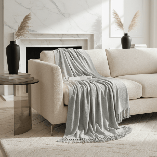 Classy Chenille Throw Blanket blanket - Palatium Lux