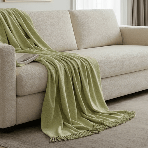Classy Chenille Throw Blanket blanket - Palatium Lux
