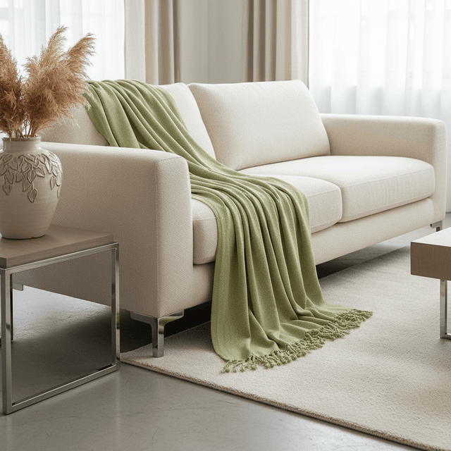 Classy Chenille Throw Blanket blanket - Palatium Lux