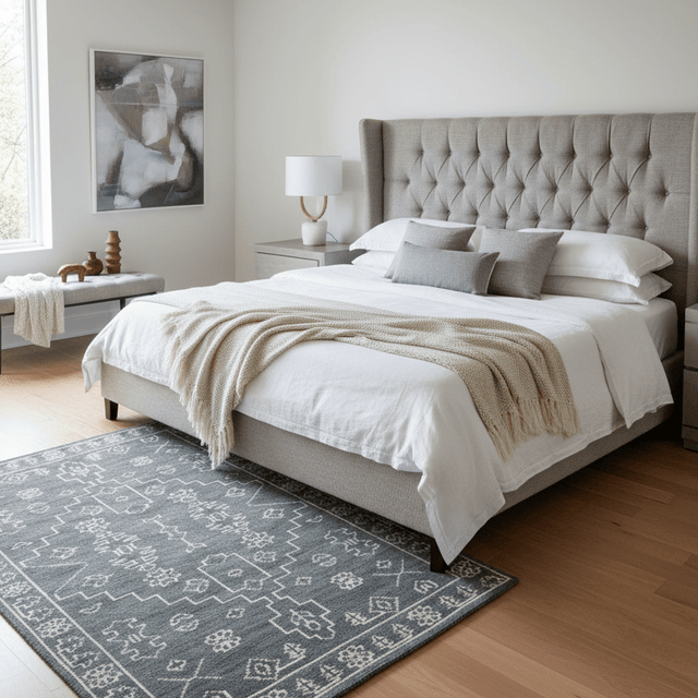 Cloudstone Hand Knotted Wool Rug - 4 x 6 Rugs - Palatium Lux