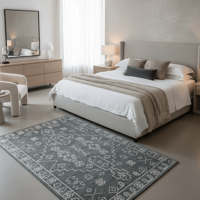 Cloudstone Hand Knotted Wool Rug - 4 x 6 Rugs - Palatium Lux