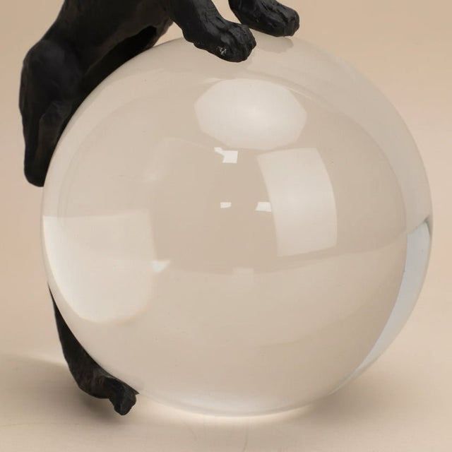 Crystal Oracle Panther Statue statue - Palatium Lux