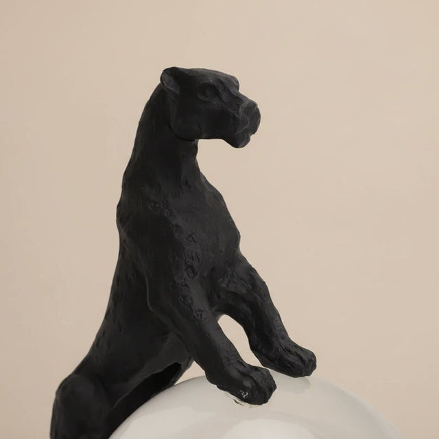 Crystal Oracle Panther Statue statue - Palatium Lux