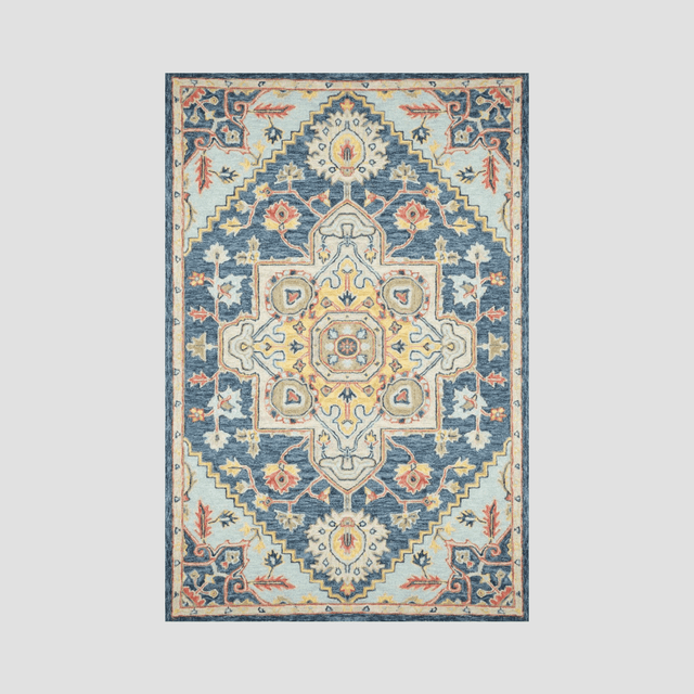 Darya Hand Tufted Wool Rug - 5 x 8 Rugs - Palatium Lux