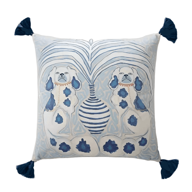 Dashing Doggies Velvet Pillow Covers pillow covers - Palatium Lux