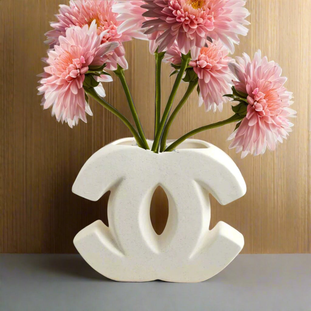 Elysian Echo Ceramic Vase Vase - Palatium Lux