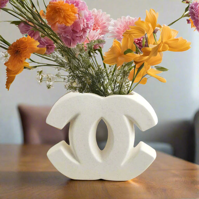 Elysian Echo Ceramic Vase Vase - Palatium Lux