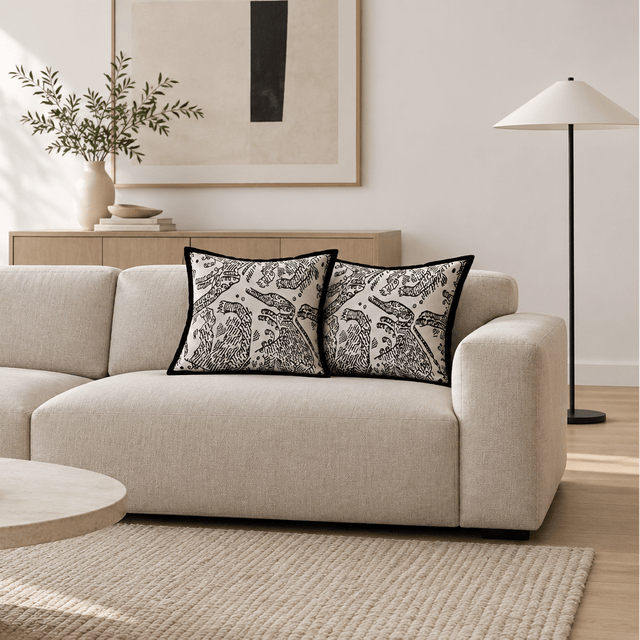 Elysian Jacquard Pillow Cover Pillow Cover - Palatium Lux