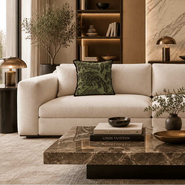 Elysian Jacquard Pillow Cover Pillow Cover - Palatium Lux