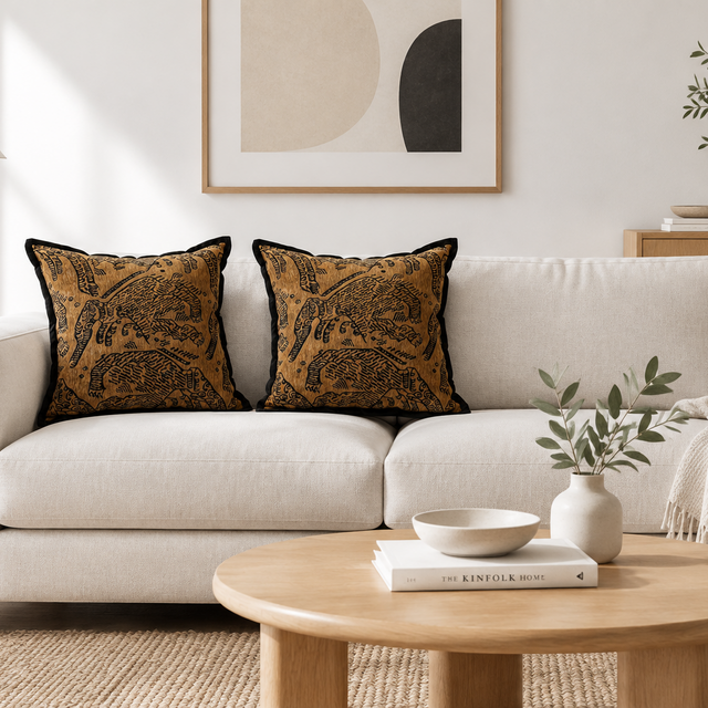 Elysian Jacquard Pillow Cover