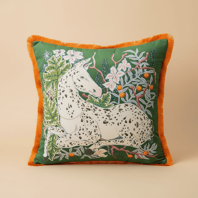 Enchanted Stallion Pillow Cover Pillow Cover - Palatium Lux