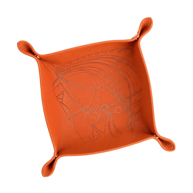 Equestrian Leather Tray Organizer tray - Palatium Lux