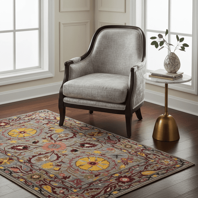Evermere Hand Tufted Wool Rug Rugs - Palatium Lux