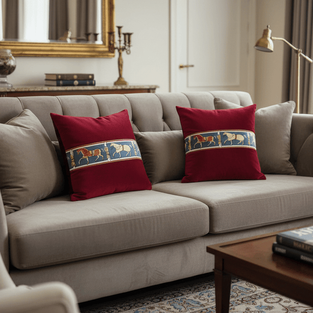 Gallant Stride Pillow Cover Pillow Cover - Palatium Lux