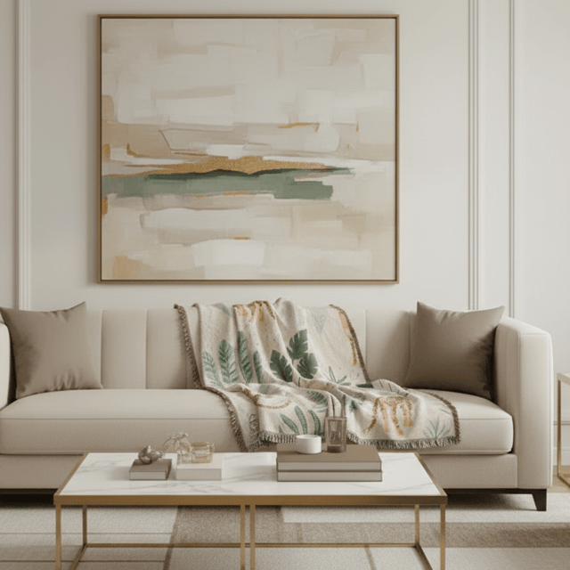 Gentle Cheetah Throw Blanket - Palatium Lux