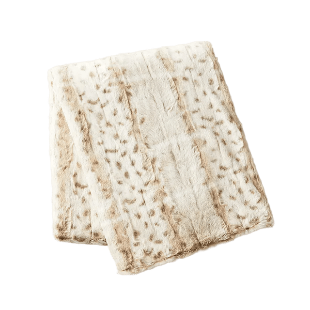 Gentle Fawn Faux Fur Blanket blanket - Palatium Lux