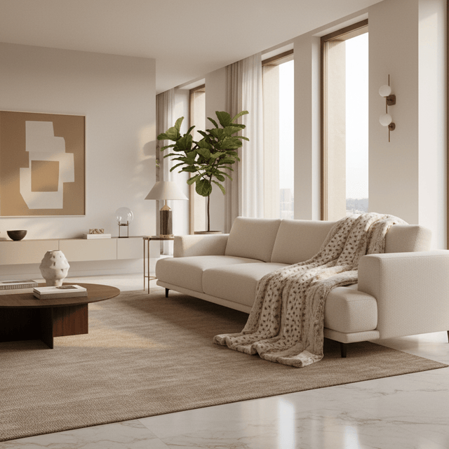 Gentle Fawn Faux Fur Blanket blanket - Palatium Lux